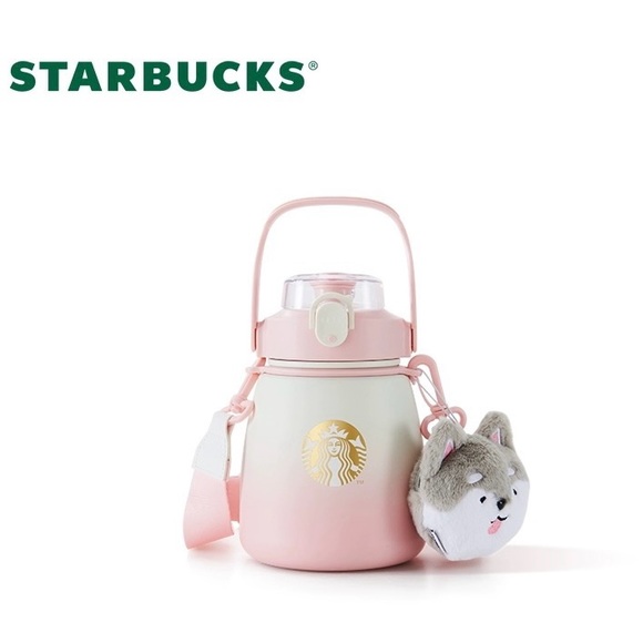 Brand New Starbucks Cold Cup with Straps Pink Christmas Gift - Picture 3 of 6